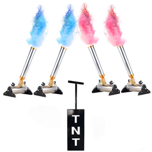 Machine à étincelles froides électrique pour scène, avec fumé<span class=keywords><strong>e</strong></span> coloré<span class=keywords><strong>e</strong></span>, glace carbonique, poudre Holi, système de tir à distance pour événements, lance-confettis et TNT pour révélation du sexe - Product Image 6