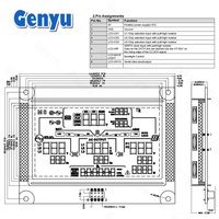 Onduleur solaire numérique à 7 segments, écran d'affichage Lcd, noir Va, Segment personnalisé, Module Lcd
