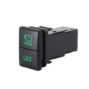 Double interrupteur rétroéclairé barre lumineuse Led pour voiture bouton de caméra de recul pour Toyota <span class=keywords><strong>Prado</strong></span> 150 200 série <span class=keywords><strong>2020</strong></span> 2021 pièces automobiles - Product Image 3