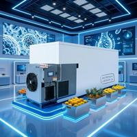 Industriële warmtepomp fruitdroogmachine voor Afrikaanse verwerkingslijnen