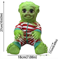 Peluche Grinch Poupée Grinch de comment Grinch a volé Noël