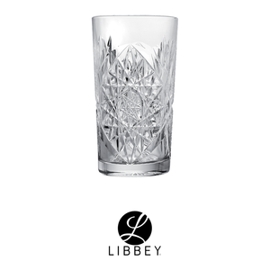 Hobstar Long Drink Glass 47.3 cl H 15.7 cm Ø 8.4 cm Libbey - Product Image 4