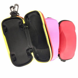 Petite boîte à lunettes avec fermeture éclair, housse de protection en EVA avec crochet pour le rangement des lunettes des enfants, été 2022 - Product Image 1