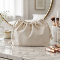 Sac à poussière en coton biologique imprimé avec logo personnalisé, sac à poussière en toile durable pour bijoux, sac à poussière pour chaussures, sac à poussière pour sacs à main