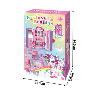 Bán buôn trẻ em trang điểm thực sự Kit không độc hại có thể giặt tạo nên đồ chơi trẻ em dán Báo Chí trên móng tay nghệ thuật thiết lập móng tay <span class=keywords><strong>plosh</strong></span> - Product Image 6