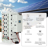 Système de stockage d'énergie solaire industriel conteneurisé BESS 215 kWh/100 kW avec refroidissement par air, batterie LiFePO4, 6000 cycles