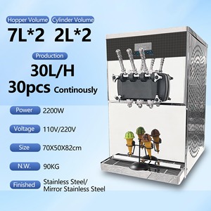 Máquina para Hacer Helados, Máquina Automática para Hacer Helados Suaves, Maquinaria para la Elaboración de Helados - Product Image 5