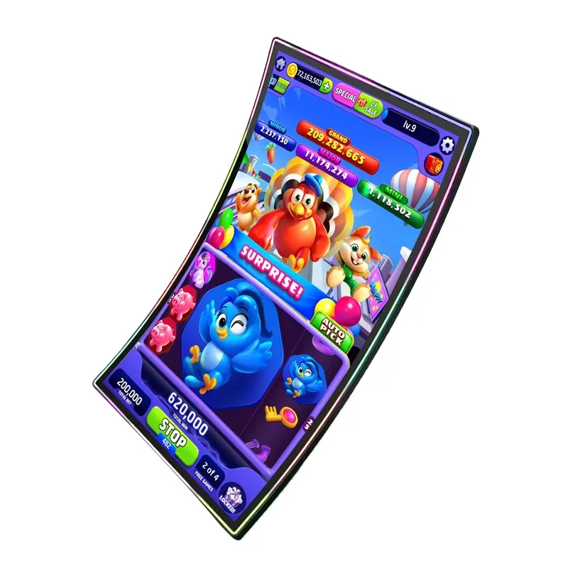 Phải có 43 inch cho game thủ: Công nghệ hiển thị với màn hình cong hongmo 3M C cho máy đánh bạc và máy chơi game