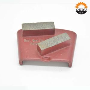 Plaques de meulage diamantées à liaison métallique trapézoïdale Disques de meulage pour le polissage des sols en béton - Product Image 3