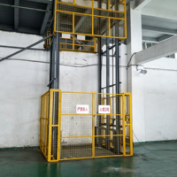 Plateforme élévatrice hydraulique verticale sur rail pour sites d'installation complexes et ateliers industriels variés