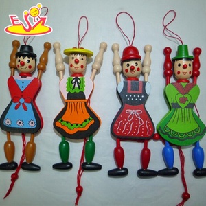 Treo trang trí thân thiện với môi bằng gỗ <span class=keywords><strong>Pinocchio</strong></span> chuỗi con rối cho trẻ em w02a052 - Product Image 3