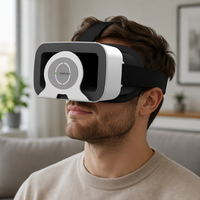 Miroir magique mille illusions, lunettes de réalité virtuelle 3D, écran virtuel de 50 à 80 pouces, logo personnalisé, boîte virtuelle