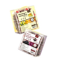 Mélange d'herbes premium Marque Blanche : Thé Herbal Matin VC Nuit VA, Rose, Jujube, Fruits de figues séchés, Rosa Roxburghii, Mûre, Goji noir