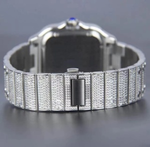 Customized Mozambique Diamond Watch Fashion Trend High Quality Luxury Men's Watch - Product Image 2