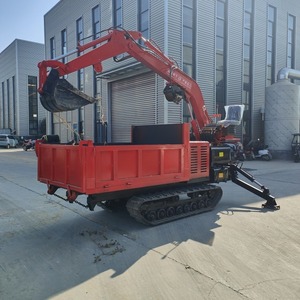 Diesel Multifuncional Jardín Mini Dumper Motor de orugas Carretilla Pequeño Dumper Para Hecho En China - Product Image 3