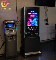 Distributeur automatique de cigarettes et de sachets de nicotine ZYN SNUS avec écran tactile de 32 pouces et vérification d'âge par carte d'identité pour bar et boîte de nuit