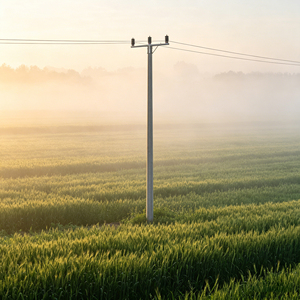 Poste de Acero Galvanizado al Por Mayor a Precio Competitivo TX, Poste de Telecomunicaciones, Poste Eléctrico de Metal - Product Image 2