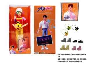 Demon Hunter Boy Band figur aksi 11.5 inci 11 sambungan Model koleksi Saia ABBy Mystery Jinu Romane dengan kartu dan kamera - Product Image 3