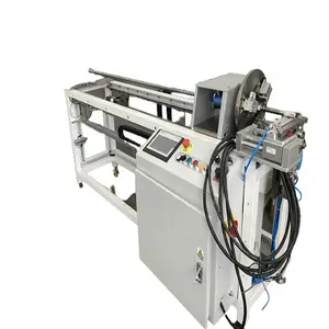 Fully Automatic Cardboard Kraft Textile Core Paper Tube Cutter Machine Paper Core Cutter Machine Paper Core Cutting Machine