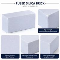 Brique réfractaire avec couche de support résistante aux chocs thermiques, série JM, bloc d'isolation en mullite blanche