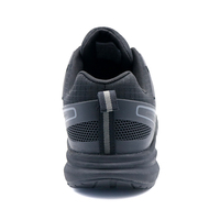 Chaussures de sécurité unisexes MaxiTough noires, légères, respirantes, anti-perforation, pour le travail en extérieur, coupe basse, antidérapantes, avec embout en acier