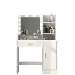 Espejo pequeña mesa <span class=keywords><strong>de</strong></span> maquillaje dormitorio vestidor muebles <span class=keywords><strong>de</strong></span> madera tocador para maquillaje - Product Image 1