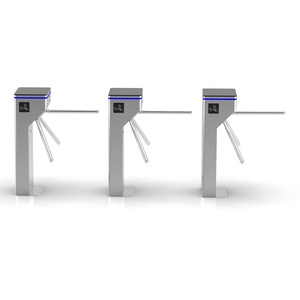 Cửa quay chân máy bán tự động để kiểm soát truy cập có thể tích hợp đầu đọc mã <span class=keywords><strong>qr</strong></span> vân tay phù hợp với cổng an ninh phòng tập thể dục - Product Image 5