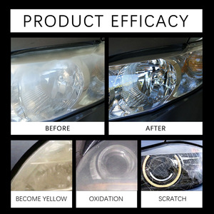 Phares en <span class=keywords><strong>plastique</strong></span> automobile à action rapide anti-rayures nettoyage remise à neuf revêtement Agent polonais pulvérisation de restauration de phares - Product Image 5