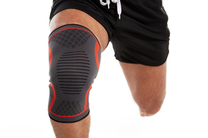 Genouillères de compression en nylon fin avec boucle pour hommes, idéales pour les déchirures du ménisque et le soulagement de l'arthrite - Sport - Product Image 3