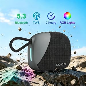 ลำโพงพกพา IPX7 กันน้ำ เสียงสเตอริโอ ใช้งานกลางแจ้ง แบตเตอรี่แบบชาร์จได้ 1800mAh ใช้งานได้ยาวนาน - Product Image 4