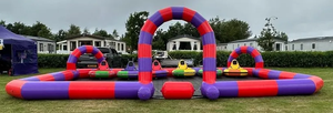 Thương mại <span class=keywords><strong>Inflatable</strong></span> Bumper xe hơi nước hồ bơi/<span class=keywords><strong>Inflatable</strong></span> Bumper xe khu vực đua theo dõi - Product Image 3