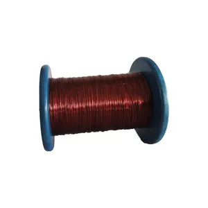 Alambre de bobinado plano de aluminio/cobre esmaltado para transformador 10 AWG Alambre plano de cobre esmaltado para bobinado de generador
