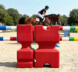 Bloque de Salto Ecuestre de Plástico en Oferta, Apto <span class=keywords><strong>para</strong></span> Entrenamiento y Competiciones - Product Image 4