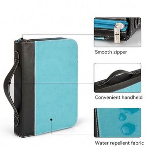 Free Sample PU Leather Church Bag Portable <b>Bible</b> Bag Carrying <b>Case</b> Fashion <b>Bible</b> Cover - Product Image 4