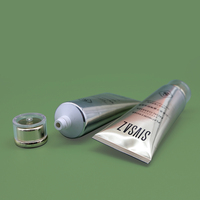 Tube cosmétique en aluminium souple personnalisé en usine, 30 ml, 40 ml, 50 ml, 80 ml, 100 ml, pour crème solaire, lotion, crème pour les mains