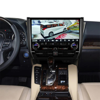 Radio Multimedia para Auto Android de 15.6 Pulgadas con Reproductor de DVD, Carplay y GPS para Toyota Alpha Alphard Serie 35 a Serie 40 2015-2019