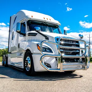 Piezas de carrocería para camiones, protector de parachoques de venado de acero inoxidable para Volvo Vnl