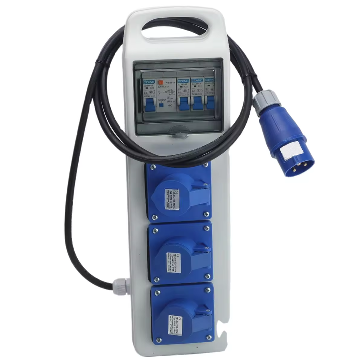 Customize Portable Power Socket Distribution Box with Industrial Plug