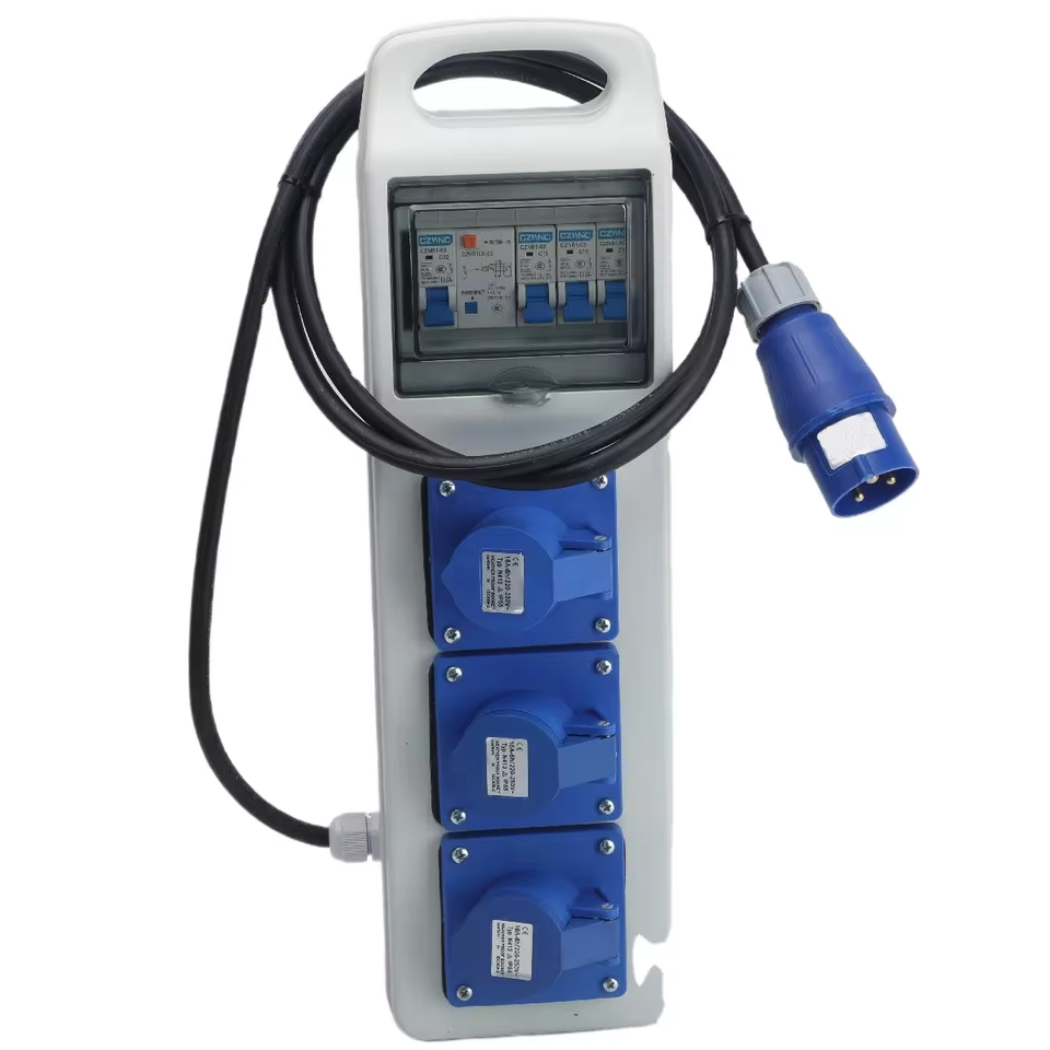 Protobal Power Socket Customize Portable Power Socket Distribution Box with Industrial Plug