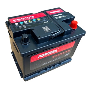 Batería de Coche POWSEA 12V 60Ah H5/LN2/L2 de Plomo-Ácido para Camiones de Reparto y Comerciales, Libre de Mantenimiento, Nueva - Product Image 1