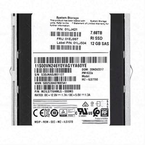 คุณภาพดั้งเดิม 01LJ399 01LJ077 01LJ382 7.86TB SAS 12GB/s 2.5 นิ้ว SSD โซลิดสเตทไดรฟ์ พร้อมถาดสำหรับเซิร์ฟเวอร์ - Product Image 3