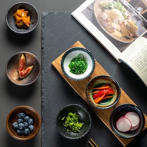 Plato Pequeño de Cerámica Estilo Japonés Retro Ecológico Creativo de <span class=keywords><strong>Hefa</strong></span>, Diseño Japandi, Apto para Lavavajillas, para Refrigerios - Product Image 4