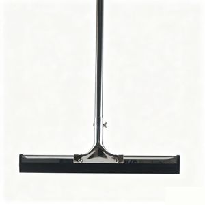 <span class=keywords><strong>Balai</strong></span> de nettoyage en acier inoxydable écologique noir pour sols, toilettes et salles de bain d'hôtel, avec fonction de poussée et de balayage, grande taille, anti-rayures - Product Image 3