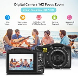 4K 60fps 48MP Độ Phân Giải Cao Máy Ảnh Kỹ Thuật Số Đa Chức Năng Xách Tay 16X Zoom Kỹ Thuật Số Máy Quay Video Với 3.2 Inch IPS Màn Hình - Product Image 3
