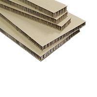 Emballage en rouleau de papier nid d'abeille en carton duplex biodégradable et recyclable pour la protection des palettes de boissons