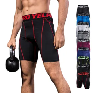 Спортивная одежда компрессионные колготки леггинсы для бега эластичная лента штаны для йоги для мужчин