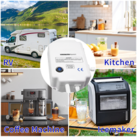 Distributeur de bouteilles à double baril 5 gallons 3.8LPM 110A AC Machine à glace pour café Pompe à eau potable portable de qualité alimentaire