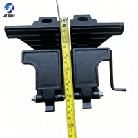 Pédale pliable pour mini-excavatrices, installation sans perçage, compatible avec Kubota/Yanmar/XCMG/Lovol/Shantui/Grues