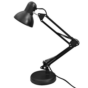 Desk <b>Lamp</b> Led <b>Adjustable</b> Arm Black Eye Protection Reading Writing Student Use - Product Image 1