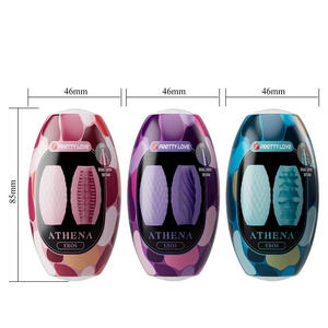 Juguetes Sexuales Masculinos para la Masturbación, Vagina de Bolsillo de Doble Cara, PRETTYLOVE, Mini Masturbador para Entrenamiento Masculino - Product Image 6